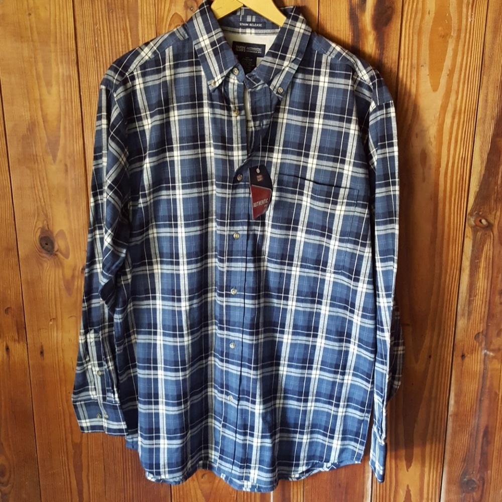 Faded Glory button-down shirt and NWT